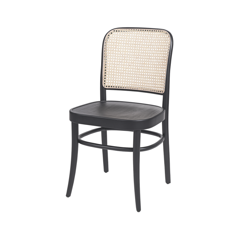 La chaise de restaurant en bois LOOMI 811 noir