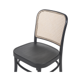 La chaise de restaurant en bois LOOMI 811 noir