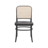 La chaise de restaurant en bois LOOMI 811 noir