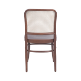 La chaise de restaurant en bois LOOMI 811 aux noix
