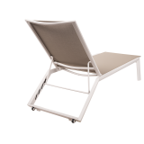 Bain de soleil en aluminium RIVIERA beige