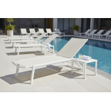 Bain de soleil en aluminium RIVIERA beige