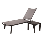 Bain de soleil RIVIERA noir-argent