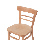 La chaise de restaurant en bois EPIC naturel