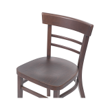 La chaise de restaurant en bois EPIC noyer