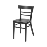 La chaise de restaurant en bois EPIC noir