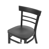La chaise de restaurant en bois EPIC noir