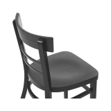 La chaise de restaurant en bois EPIC noir