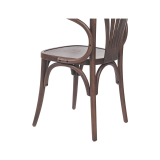 La chaise de restaurant en bois LEGEND ARM noyer