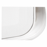 Bain de soleil en plastique MARINA blanc
