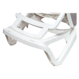 Bain de soleil en plastique MARINA gris