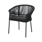 Chaise En Technorotin AUGUSTO anthracite