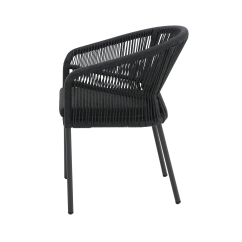Chaise En Technorotin AUGUSTO anthracite