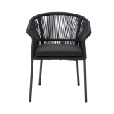 Chaise En Technorotin AUGUSTO anthracite