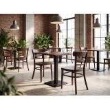 La chaise de restaurant en bois EPIC noyer