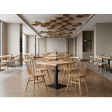 La chaise de restaurant en bois STORY natural