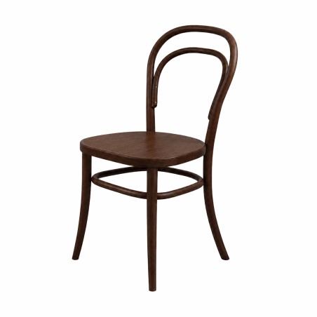 La chaise de restaurant en bois ICONIC noyer