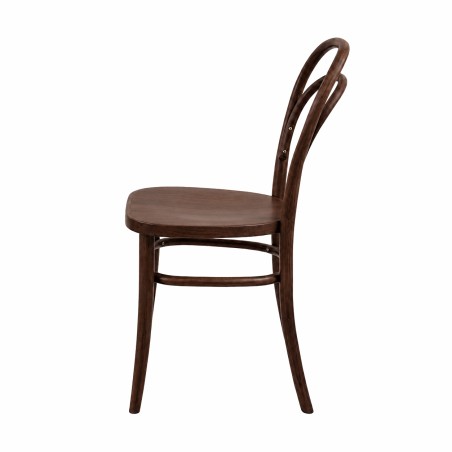 La chaise de restaurant en bois ICONIC noyer