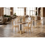 La chaise de restaurant en bois ICONIC naturel