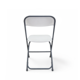 La chaise pliante POLY 7 blanc