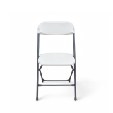 La chaise pliante POLY 7 blanc