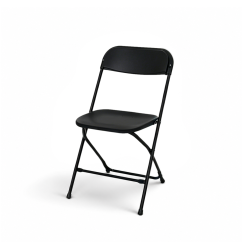 La chaise pliante POLY 7 noir
