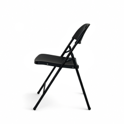 La chaise pliante POLY 10 noir