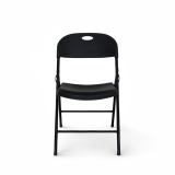 La chaise pliante POLY 10 noir