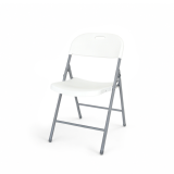La chaise pliante POLY 10 blanc