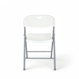 La chaise pliante POLY 10 blanc