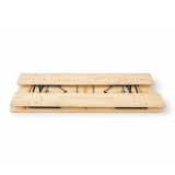 Set de brasserie WOODY SOLID 220x70 pin