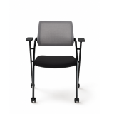 Chaise de formation OPTIMA CA noir et gris