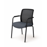 Chaise de formation FORMO noir-gris