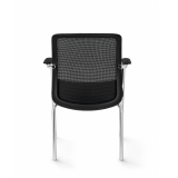Silla de formación LENZO negra