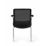 Chaise de formation LENZO noir et gris