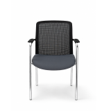 Chaise de formation LENZO noir et gris