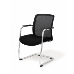 Chaise de formation QUADRA noire