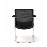 Chaise de formation QUADRA noire