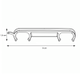 Connecteur pour chaises ISO