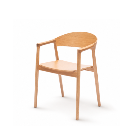 La chaise de restaurant en bois ARDEN naturel
