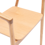 La chaise de restaurant en bois ARDEN naturel