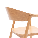La chaise de restaurant en bois ARDEN naturel