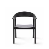 La chaise de restaurant en bois HORIZON noir