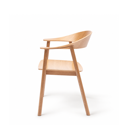 La chaise de restaurant en bois HORIZON naturel