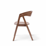 La chaise de restaurant en bois FUTURA noyer