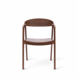 La chaise de restaurant en bois FUTURA noyer