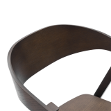 La chaise de restaurant en bois FUTURA smoky