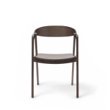 La chaise de restaurant en bois FUTURA smoky