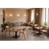 Table de café ALFA CAFE Plateau Laminés