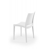 Chaise de café GOMERA blanche